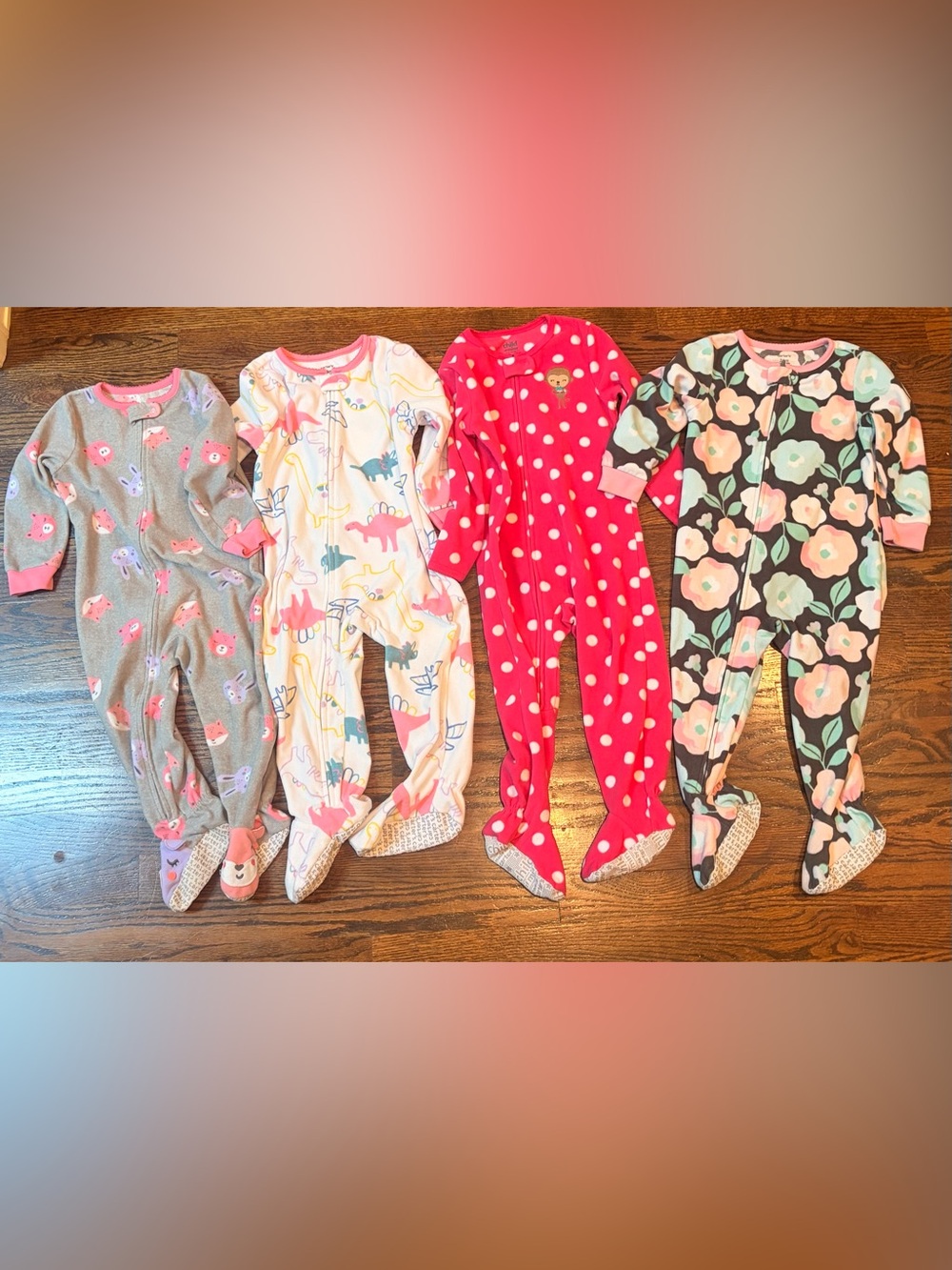 Carter's fleece pajamas  bundle